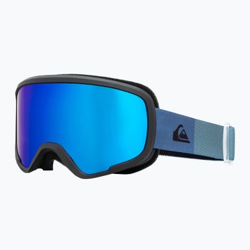 Vaikiški snieglenčių akiniai Quiksilver Shredder Boy flint stone/blue ml