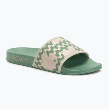 Moteriškos šlepetės ROXY Slippy IV sage
