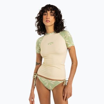 Moteriški plaukimo marškinėliai Billabong Surf Capsule whitecap
