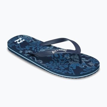 Vyriškos šlepetės per pirštą Billabong Tides navy