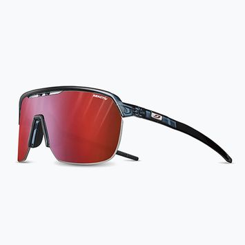 Akiniai nuo saulės Julbo Frequency Reactiv 0-3 High Contrast translu blue/black/red flash