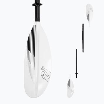 Keturių dalių baidarės irklas AQUADESIGN Viva 4 white