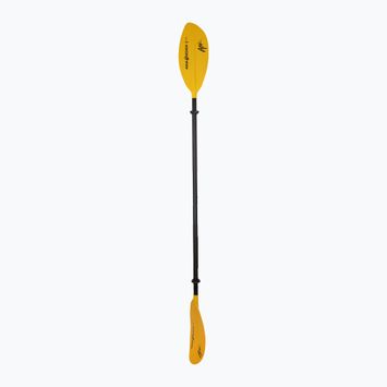 Keturių dalių baidarės irklas AQUADESIGN K1 Attak 4 yellow