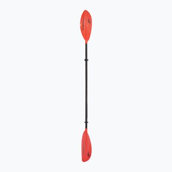 Keturių dalių baidarės irklas AQUADESIGN K1 Attak 4 red