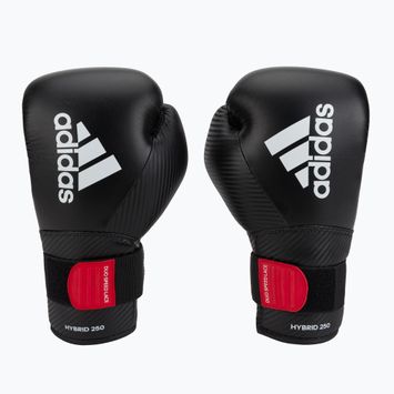 adidas Hybrid 250 Duo Lace bokso pirštinės juodos ADIH250TG