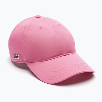 Kepuraitė su snapeliu Lacoste RK0440 reseda pink