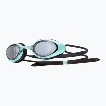 Moteriški plaukimo akiniai TYR Blackhawk Racing smoke/mint/black