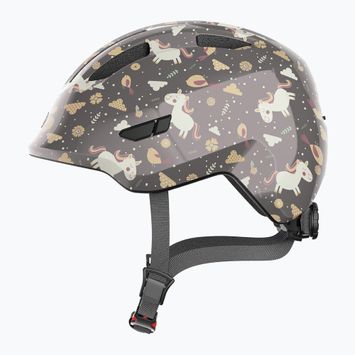 Vaikiškas dviratininko šalmas ABUS Smiley 3.0 grey horse