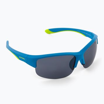 Vaikiški akiniai nuo saulės Alpina Junior Flexxy Youth HR blue lime matt/black