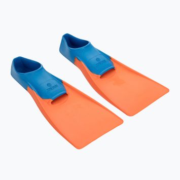 Plaukimo pelekai Aquafeel Swim Fin Floating orange/blue