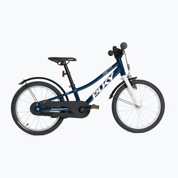PUKY Cyke 18 vaikiškas mėlynos ir baltos spalvos dviratis 4405