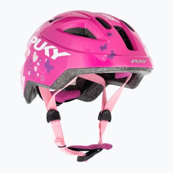 Vaikiškas dviračių šalmas PUKY PH 8 Pro-S pink/flower