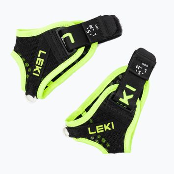 Lazdų dirželiai LEKI Shark Frame Strap Mesh black/neonyellow