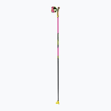 Lygumų slidinėjimo lazdos LEKI PRC 750 neon pink/ neon yellow/ black