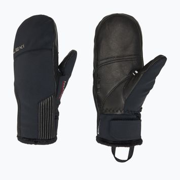 Moteriškos slidininkų pirštinės LEKI Vallarta 3D Mitt black