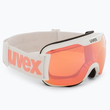 Slidinėjimo akiniai UVEX Downhill 2000 S CV white/mirror rose colorvision orange 55/0/447/10