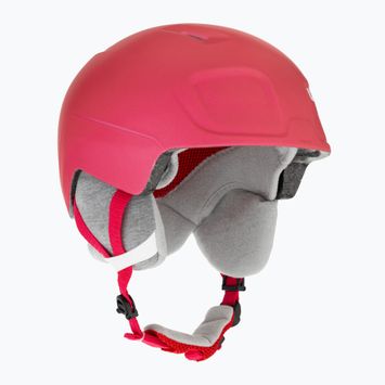 Vaikiškas slidinėjimo šalmas "UVEX Manic Pro" rožinės spalvos matinis