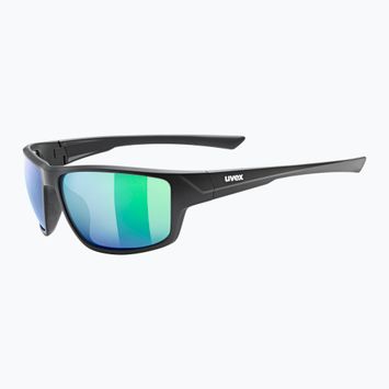 Akiniai nuo saulės UVEX Sportstyle 230 black matt/mirror green