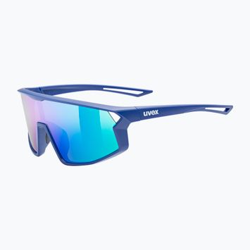 Vaikiški akiniai nuo saulės UVEX Skyryse Jr blue matt/mirror green