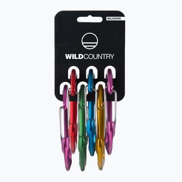 Karabinų komplektas Wild Country Wildwire Rack 6 Pack uni