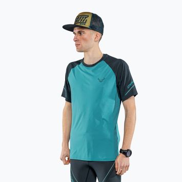 Vyriški DYNAFIT Alpine Pro storm blue bėgimo marškinėliai