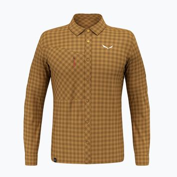Vyriški marškiniai Salewa Puez Dry golden brown