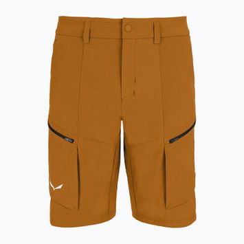 Vyriški žygio šortai Salewa Puez DST Cargo golden brown