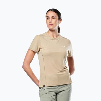 Moteriški žygio marškinėliai Salewa Puez Dry quicksand