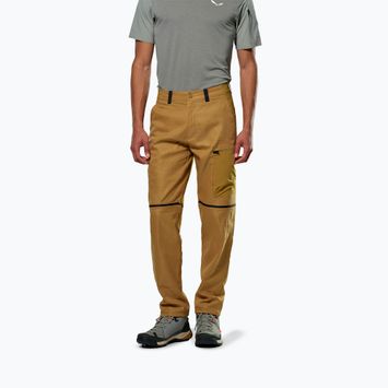 Vyriškos žygio kelnės Salewa Puez Hemp/Dst 2/1 golden brown