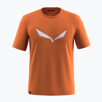 Vyriški marškinėliai Salewa Solidlogo Dry burnt orange