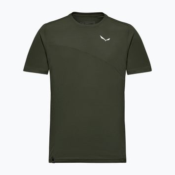 Vyriški žygio marškinėliai Salewa Puez Sporty Dry dark olive