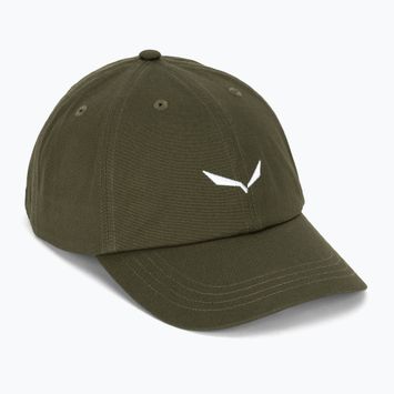 Kepurė su snapeliu Salewa Eagle Logo dark olive