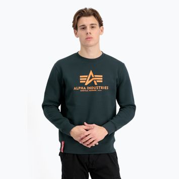 Vyriškas džemperis Alpha Industries Basic dark petrol