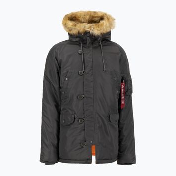 Alpha Industries vyriška striukė N-3B VF pilka / juoda