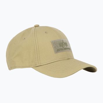 Vyriška kepuraitė su snapeliu Alpha Industries VLC sand