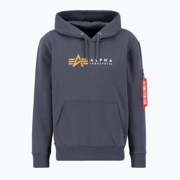 Vyriškas džemperis Alpha Industries Alpha Label grey/black