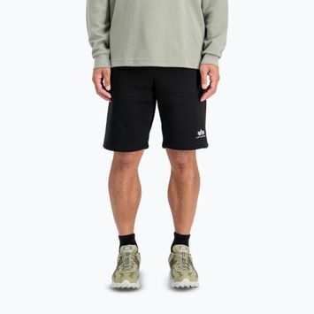 Vyriški šortai Alpha Industries Basic Small Logo II black