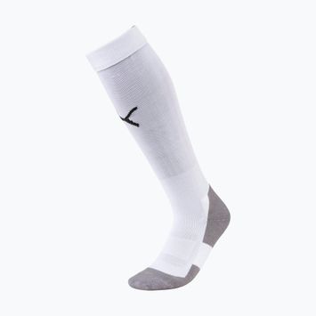 PUMA vaikiškos futbolo kojinės Team Liga Core white 703441 04