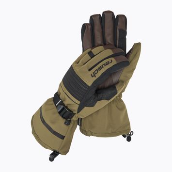 Slidinėjimo pirštinės Reusch Isidro GTX burnt olive/dark brown