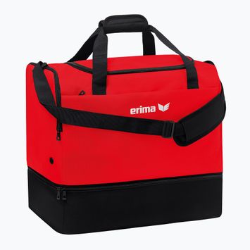 Treniruočių krepšys ERIMA Team Sports Bag With Bottom Compartment 90 l red