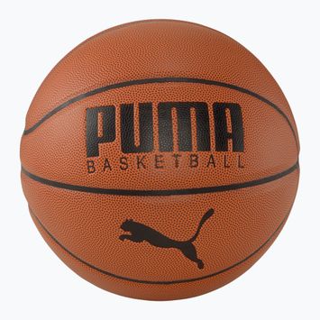 Krepšinio kamuolys PUMA Basketball Top leather brown/puma black dydis 7