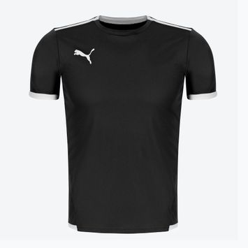PUMA vaikiški futbolo marškinėliai Teamliga marškinėliai juodi 704925 03
