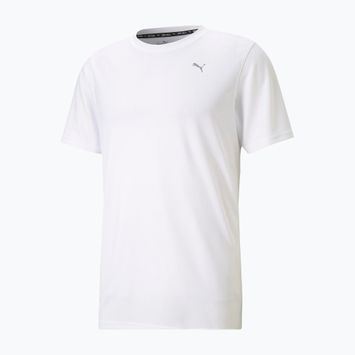 PUMA Performance vyriški treniruočių marškinėliai balti 520314 02