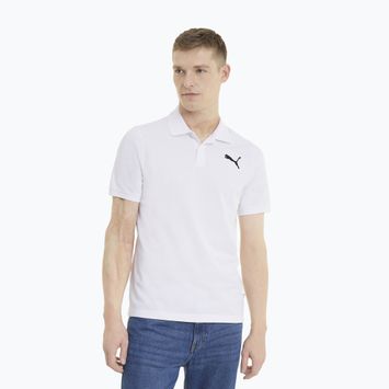 Vyriški polo marškinėliai PUMA Ess Pique Polo puma white/cat