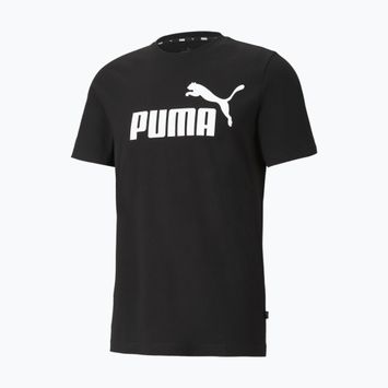 Vyriški marškinėliai PUMA Ess Logo Tee puma black