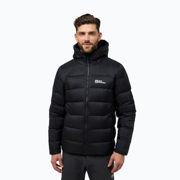 Vyriška pūsta striukė Jack Wolfskin Nebelhorn Down Hoody black