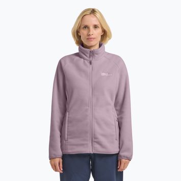 Moteriškas fliso džemperis Jack Wolfskin Moonrise Full Zip wild blossom