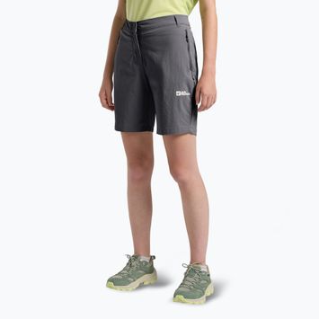 Moteriški žygio šortai Jack Wolfskin Hikeout black