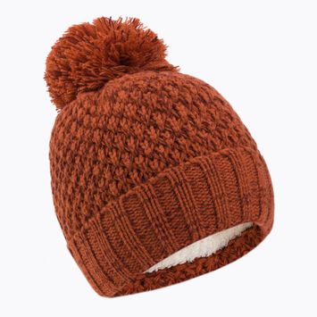 Moteriška žieminė kepurė Jack Wolfskin Highloft Knit red 1908011