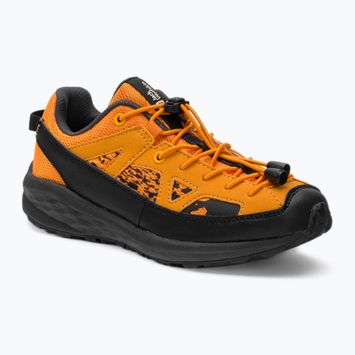 Jack Wolfskin Vili Sneaker Žemi vaikiški turistiniai batai oranžiniai 4056841